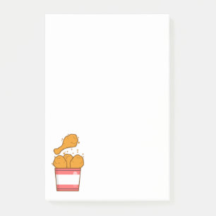 Post-it® Poulet frit avec seau