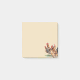Post-it® Poulets d'élevage haricot de la poule