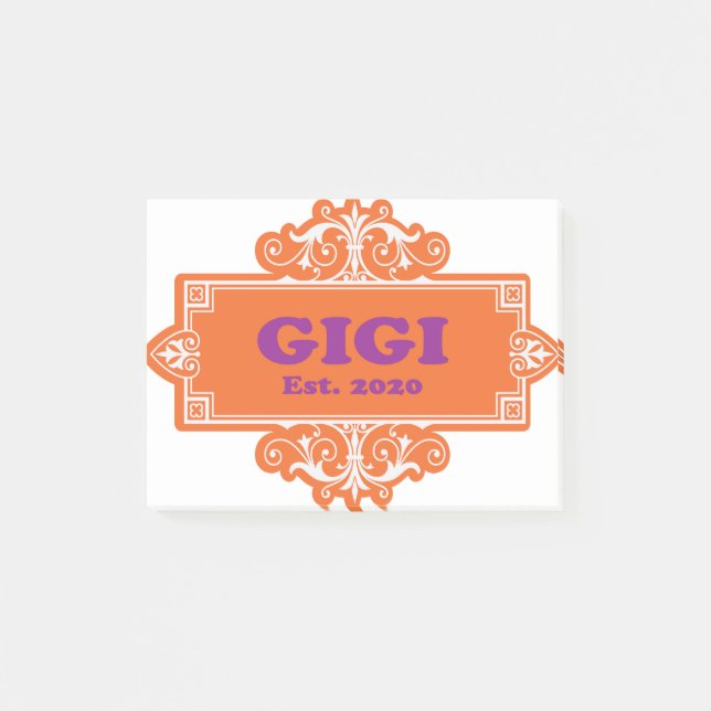 Post-it® Pour Cette Spéciale "GiGi 2020" (Devant)