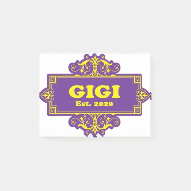 Post-it® Pour Cette Spéciale "GiGi 2020" (Devant)