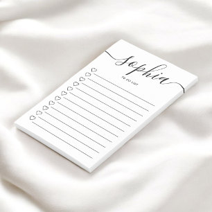 Post-it® Pour effectuer la liste Coeurs de script Notes bla