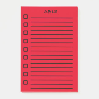 Post-it® Pour faire la liste des notes collantes rouge 2