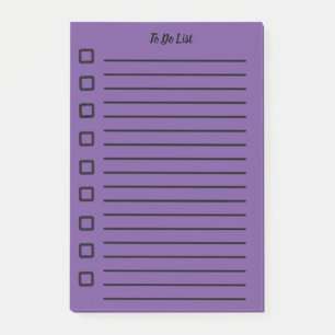 Post-it® Pour faire la liste Note Stick Purple 2