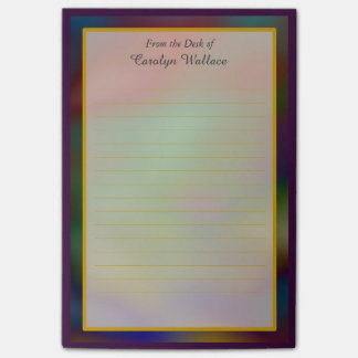 Post-it® Pourpre coloré du bureau des notes de post-it 4x6