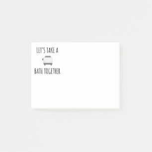 Post-it® Prenons un bain ensemble