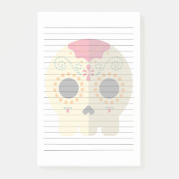 Post-it® Pretty Sugar Skull Post-It Notes