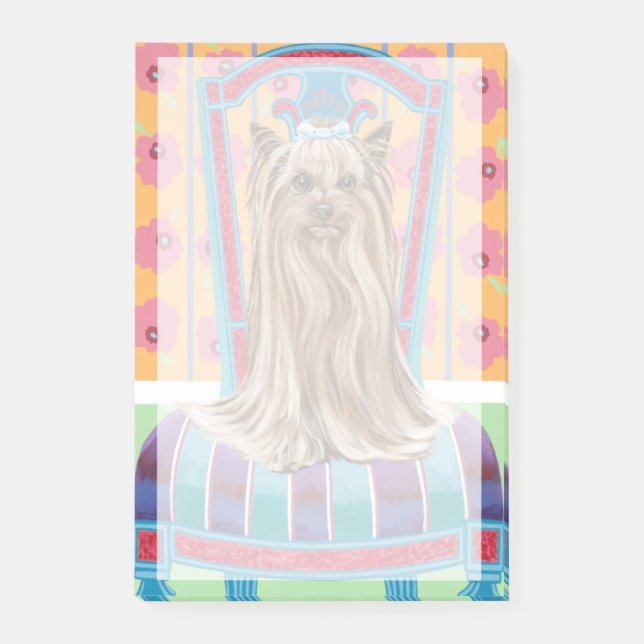 Post-it® Princesse de la Couronne Yorkie (Devant)