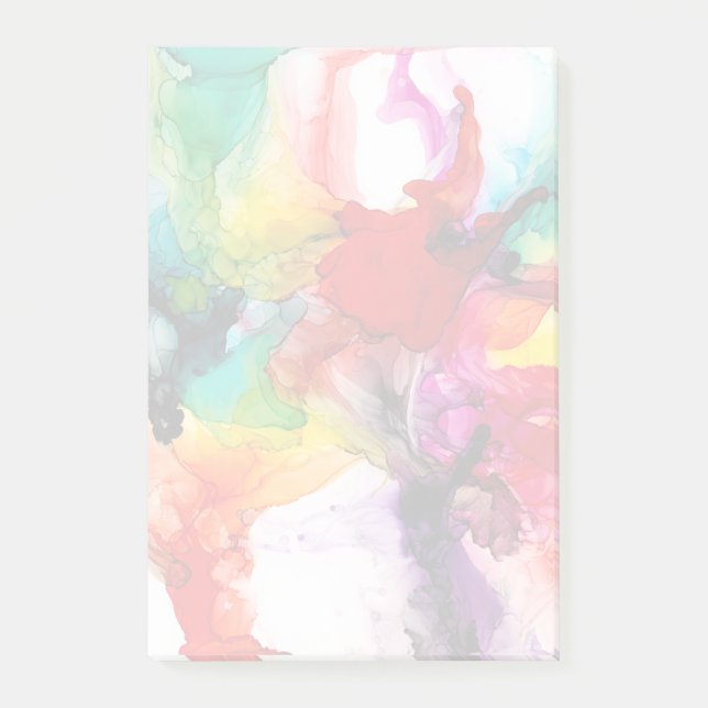 Post-it® Prisme de bijoux - Aquarelle (Devant)