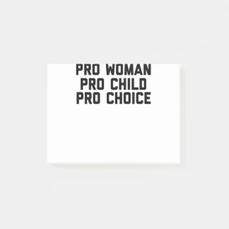 Post-it® Pro Woman Pro Child Pro Choice