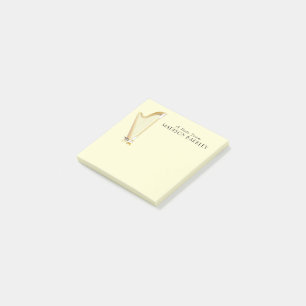 Post-it® Professeur de musique musicale de Harp