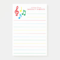 Professeur de musique note de musique