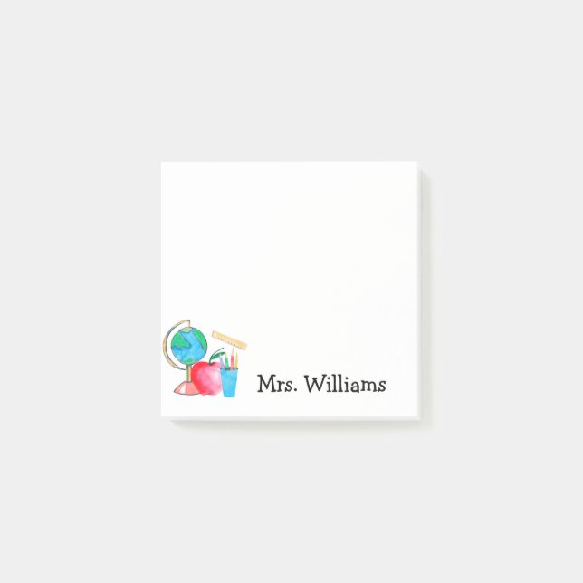 Post-it® Professeur personnalisé (Devant)