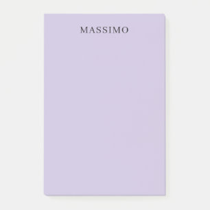 Post-it® Professionnel Classique Unique Nom Propre Violet P