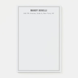 Post-it® Professionnel élégant moderne minimaliste ajouter 