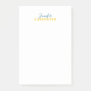 Post-it® Professionnel élégant moderne minimaliste uni