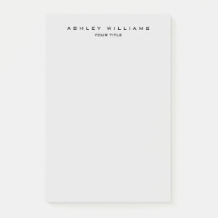 Post-it® Professionnel gris moderne uni unique