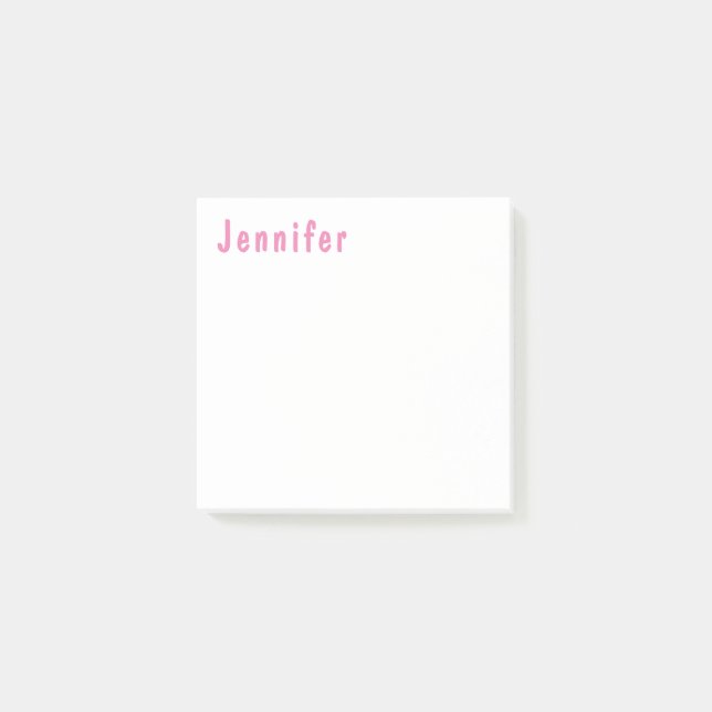 Post-it® Professionnel minimaliste moderne tendance (Devant)