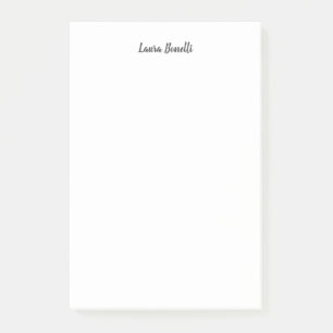 Post-it® Professionnel moderne minimaliste Plain