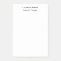 Professionnel moderne minimaliste Plain