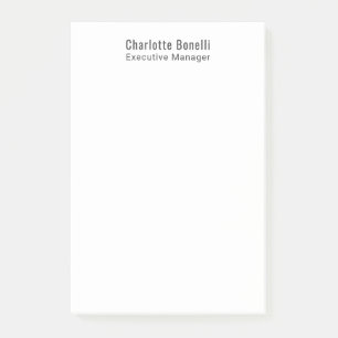 Post-it® Professionnel Moderne Minimaliste Simple