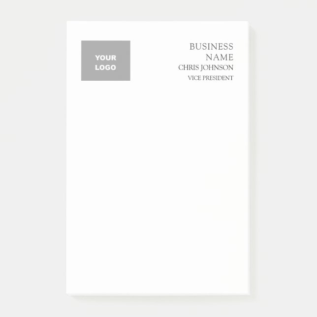 Post-it® Professionnel Moderne Plain Simple (Devant)