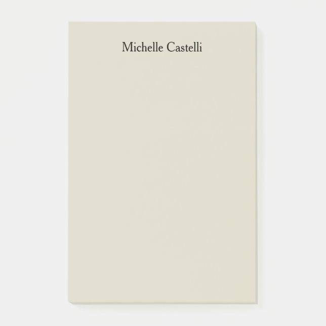 Post-it® Professionnel Unique Classique Simple (Devant)