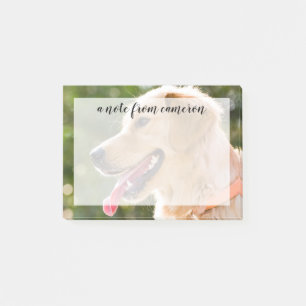 Post-it® Profil d'extraction d'or avec une langue sortie