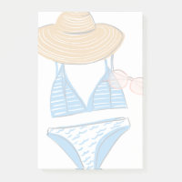 Profitez du soleil - maillot de bain bleu