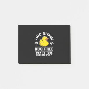 Post-it® Programmer rendre le logiciel sans bogue