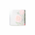 Protection de notes rose de post-it des roses 4x6
