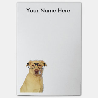 Post-it® Protection personnalisée de Chiot--Note