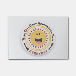 Post-it® Protections de post-it d'appréciation