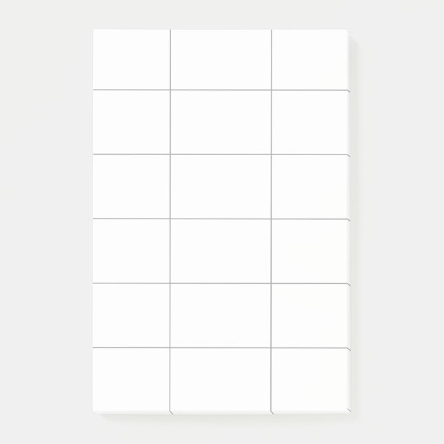 Post-it® Publier des notes avec des lignes pour organiser v (Devant)