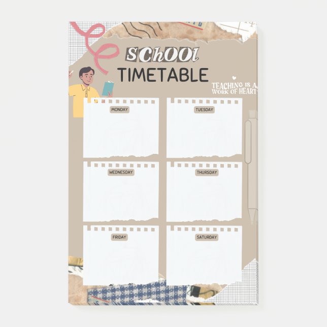 Post-it® Publier des notes pour tous les enseignants (Devant)