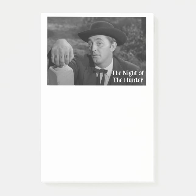 Post-it® Publiez-le Note, la nuit du chasseur (Devant)