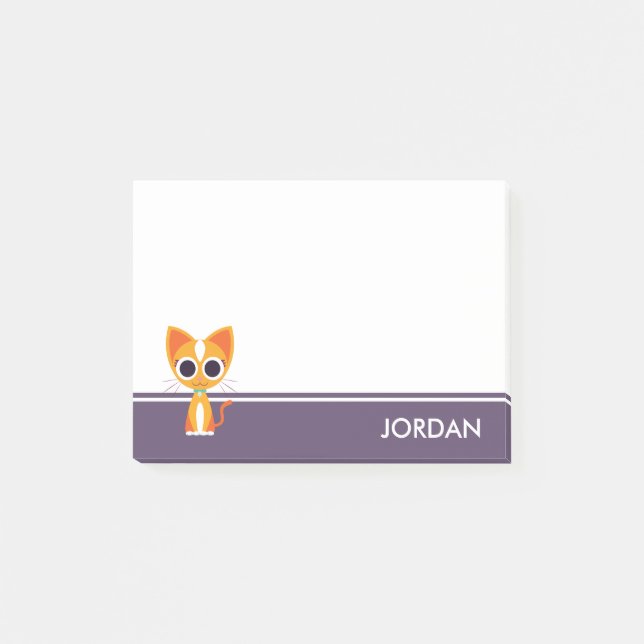 Post-it® Purler le chat (Devant)