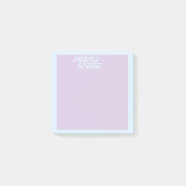Post-it® Purple Blue Small Business (Devant)