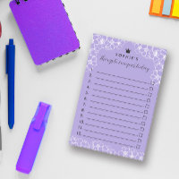 Purple Floral princesse Couronne choses à conquéri