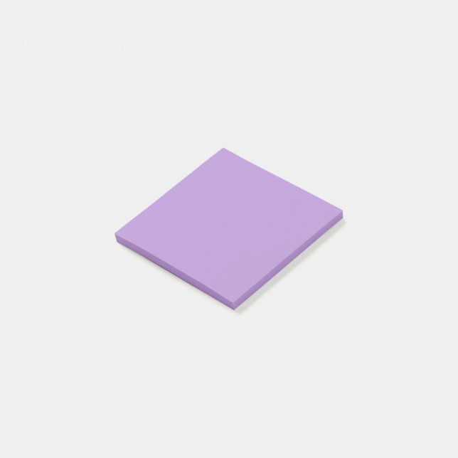 Post-it® Purple pâle (couleur solide)  (Incliné)