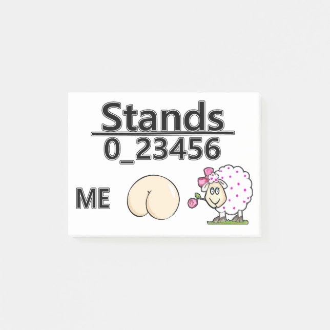 Post-it® Puzzle de mot pour l'amie d'ami (Devant)