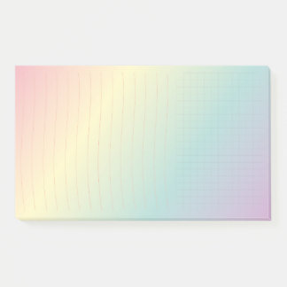 Post-it® Rainbow Post-It®, 10 pouces x 6 pouces