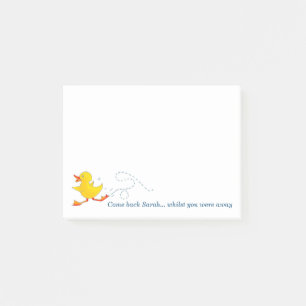 Post-it® Rapide hors nom personnalisé canard message il not