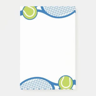 Post-it® Raquette et boule de tennis