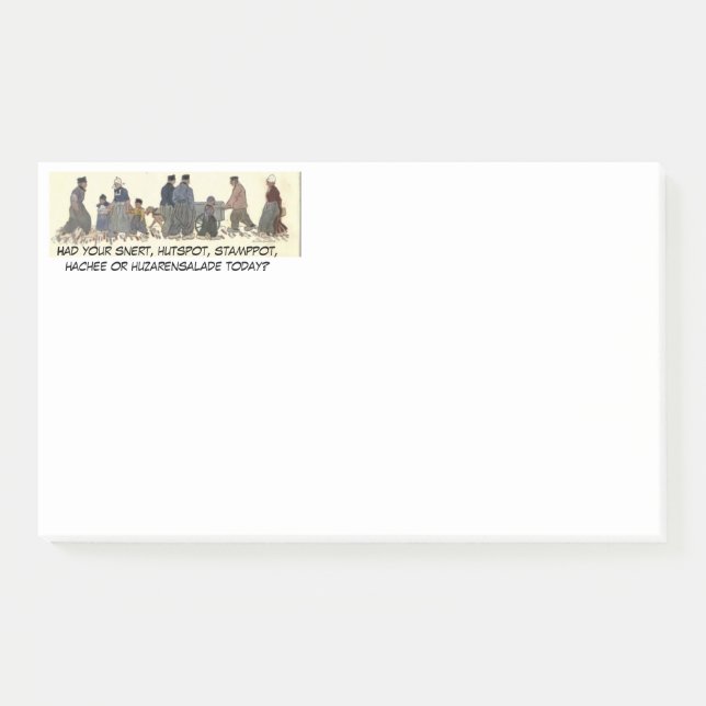 Post-it® "Rassemblement hollandais à l'ancienne" (Devant)