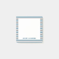 Rayure simple bleu et gris