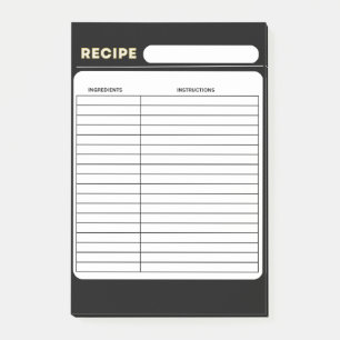 POST-IT® RECETTE