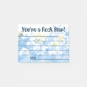Post-it® Récompense des employés Prix post-it rock étoile