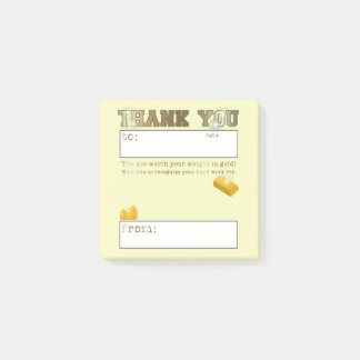 Post-it® Reconnaissance de l'appréciation des employés par