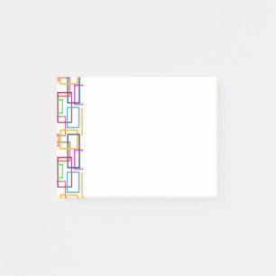 Post-it® Rectangles de chevauchement
