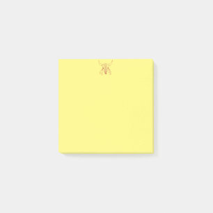 Post-it® Red Ghost Dance Buffalo ligne de notes jaunes